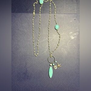Elegant Amazonite Pendant Necklace